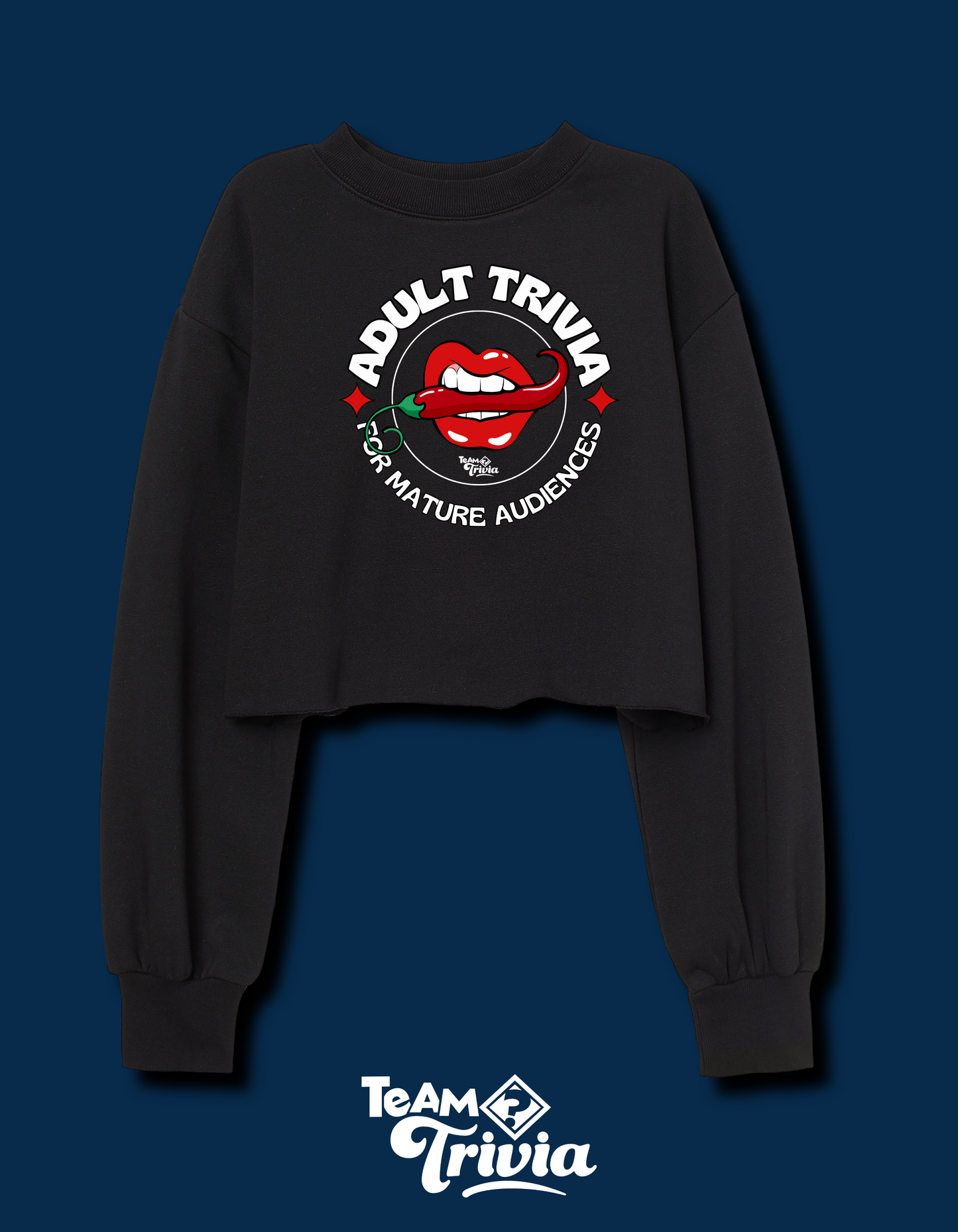 Adult Trivia Crewneck Sweatshirt