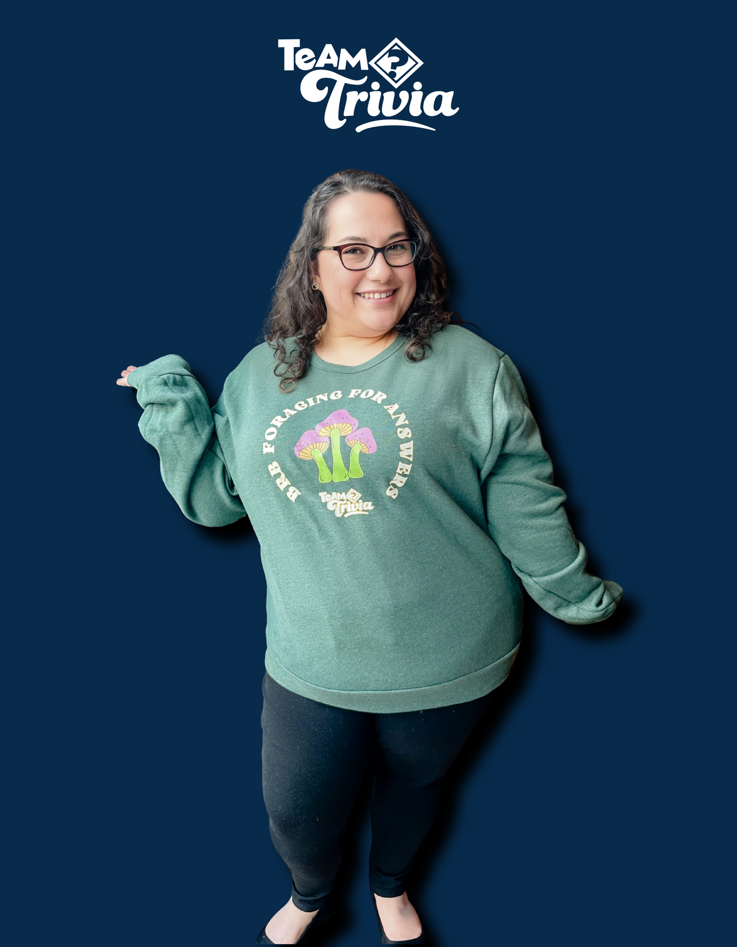 Foraging for Answers Crewneck Sweatshirt