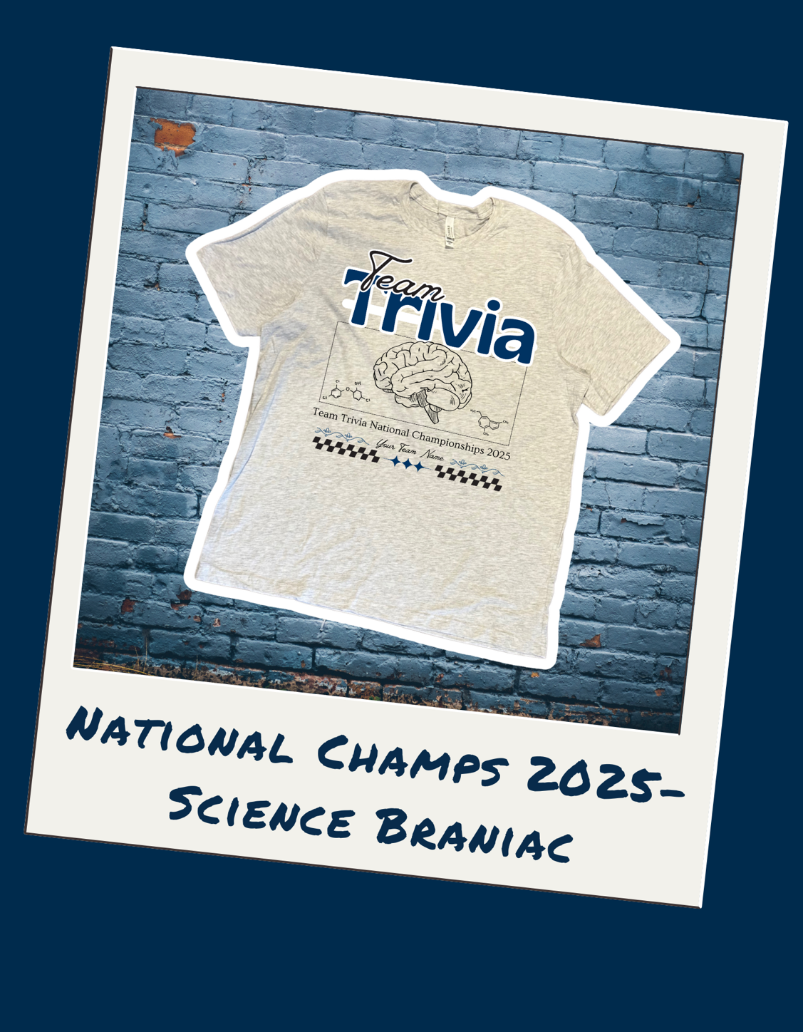 National Championship 2025 "Brainac" Shirt