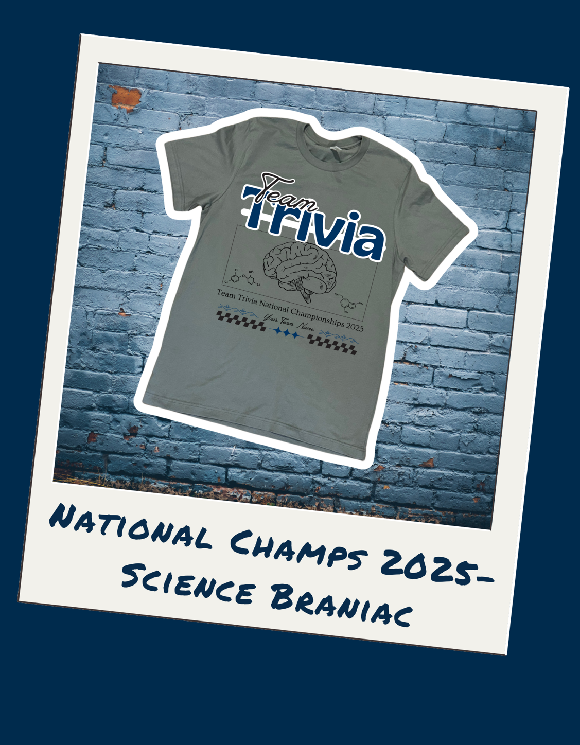 National Championship 2025 "Brainac" Shirt