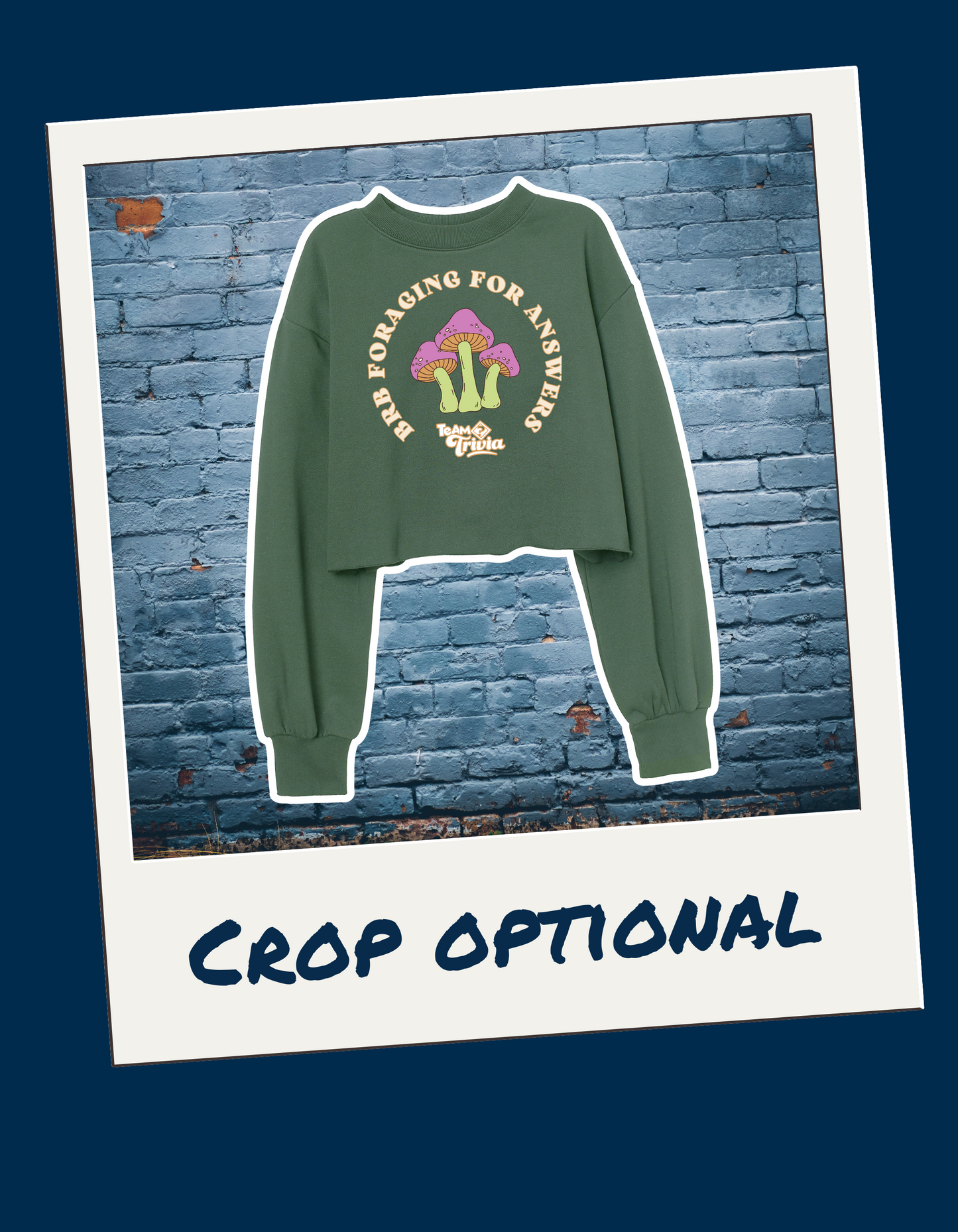 Foraging for Answers Crewneck Sweatshirt